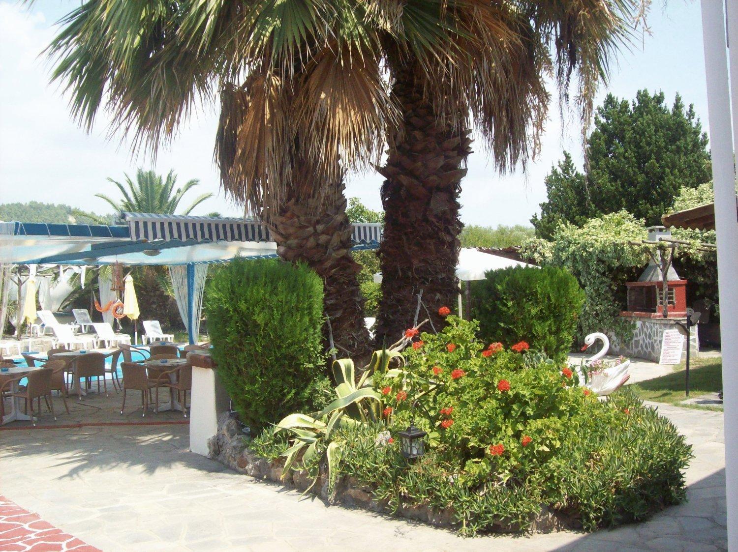 Aquarius Hotel Fourka Exterior foto